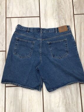 Vintage Route 66 Denim Shorts 40 Relaxed Fit Medium Wash 5 Pocket Classic.